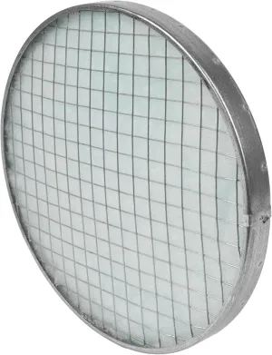 10" Inch Filter Replacement - Round Duct Filter System - G4 Class Filter and Mesh Screen - Dust Collection and Air Purification