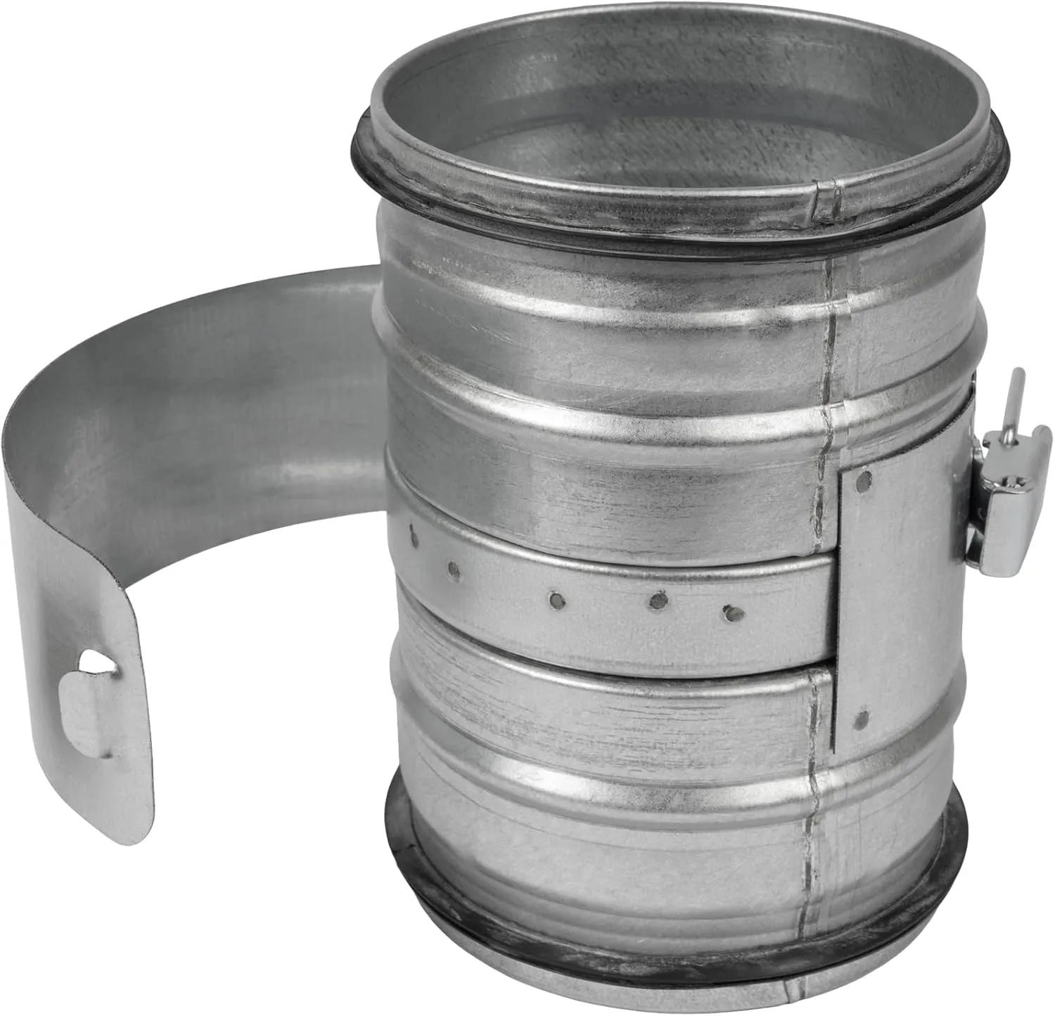 10" Inch Filter Replacement - Round Duct Filter System - G4 Class Filter and Mesh Screen - Dust Collection and Air Purification