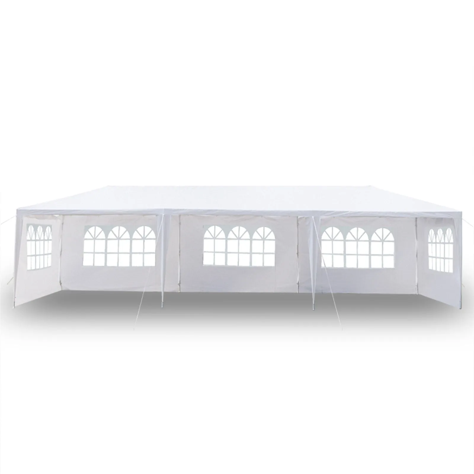 10'x30' Outdoor Canopy Party Wedding Tent, Sunshade Shelter, Outdoor Gazebo Pavilion with 5 Removable Sidewalls Upgraded Thicken Steel Tube