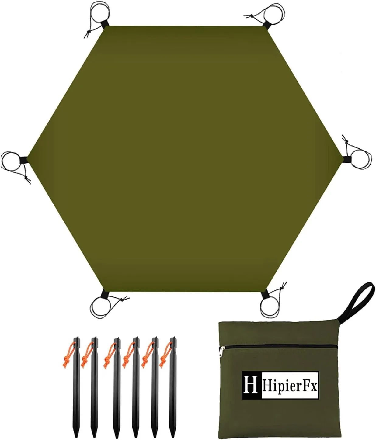 13.5x13.5 ft Tent Footprint Waterproof Camping Tarp Ultralight Mat Under Tent Moisture-Proof Ground Sheet Mat