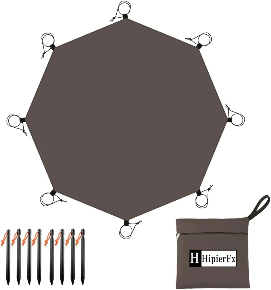 13.5x13.5 ft Tent Footprint Waterproof Camping Tarp Ultralight Mat Under Tent Moisture-Proof Ground Sheet Mat