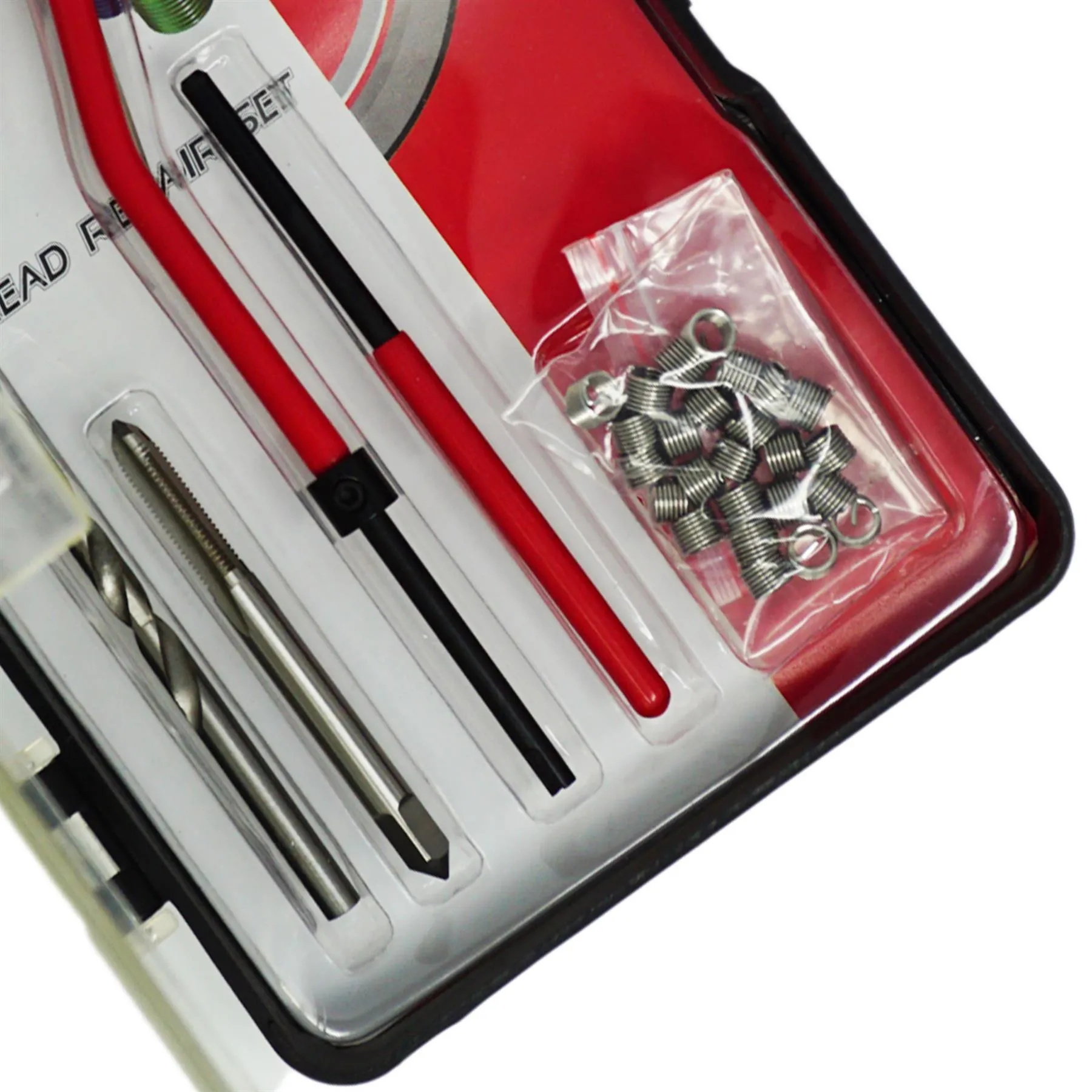 15PCs Helicoil Thread Repair Kit Tap Bike Cutter M14 x 1.25 x 12.4mm Garage