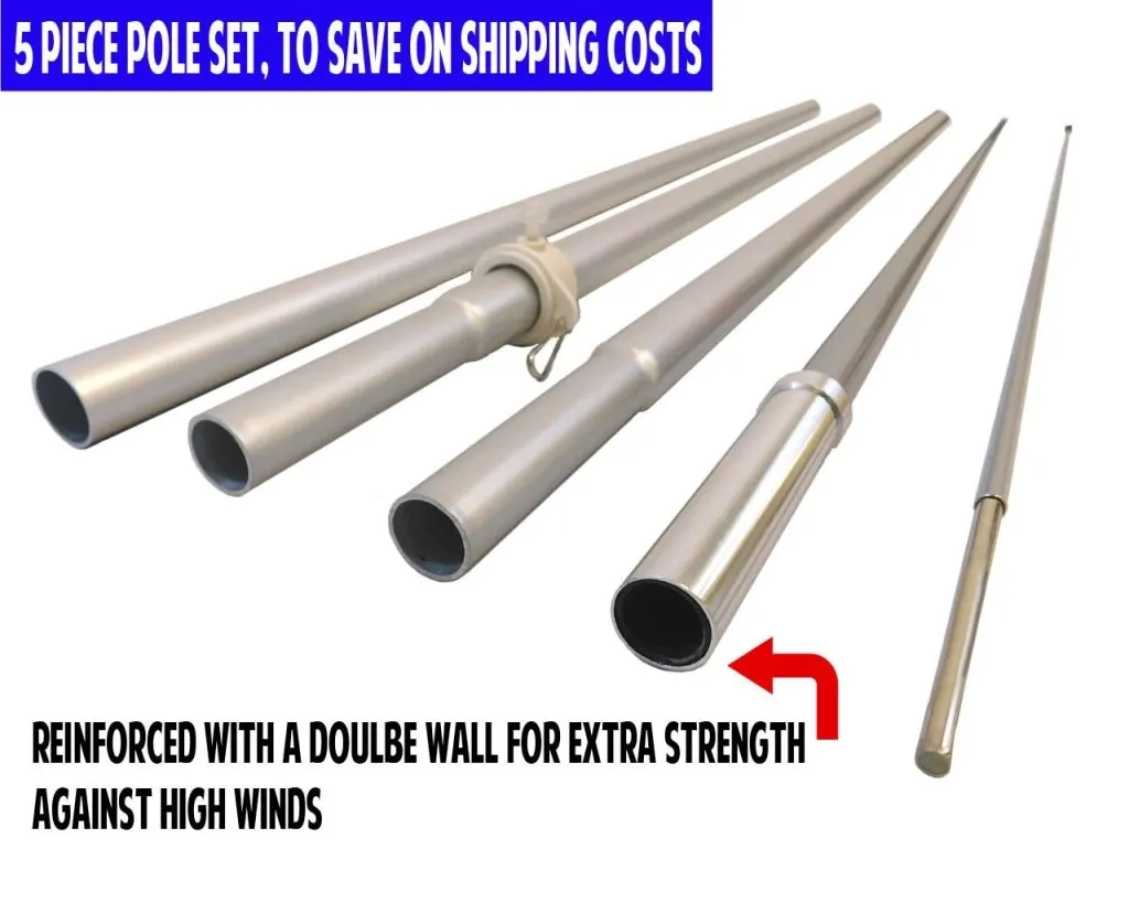 16ft Convertible Advertising Flag Pole