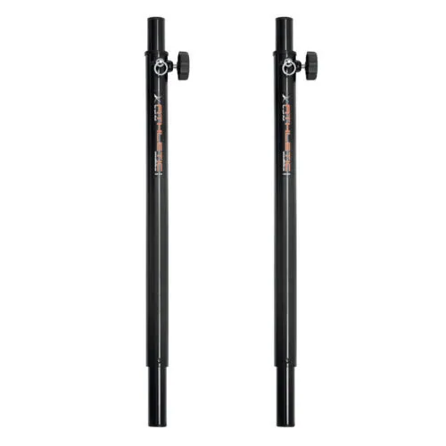2x Thor Heavy Duty Premium Speaker Pole Telescopic Adjustable 35MM DJ PA