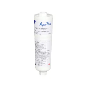 3M Aqua-Pure AP717 In-Line Water Filter for Refrigerator, Ice Maker and Drinking Fountains, Inhibits Scale Build-Up, Removes Sediment, Chlorine Taste and Odor