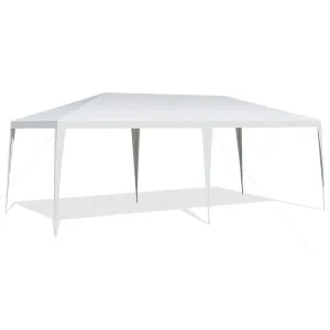 3m x 6m Canopy Tent, Waterproof Wedding Canopy with Wind Rope, Outdoor Shelter Pavilion for Parties Commercial Activity Camping