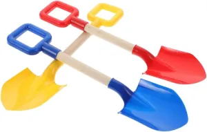 3pcs Beach Lightweight Shovels for Outdoor Fun for Summer Parties and Playdates Engaging Outdoor for Family Bonding