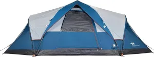 4-6 Person Tent/Instant for Camping Waterproof Family 60 Seconds/Easy Setup Cabin Tent with Top Rainfly, Double Layer, Large Mesh Windows & Mesh Roof,Dome Camping Tent-13.5' x 7'