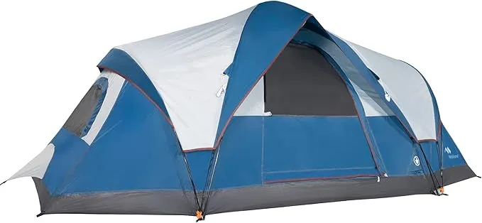 4-6 Person Tent/Instant for Camping Waterproof Family 60 Seconds/Easy Setup Cabin Tent with Top Rainfly, Double Layer, Large Mesh Windows & Mesh Roof,Dome Camping Tent-13.5' x 7'