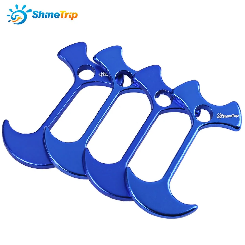 4pcs SHINETRIP Lightweight Tent Peg Rope