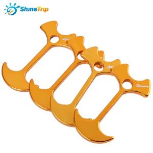 4pcs SHINETRIP Lightweight Tent Peg Rope