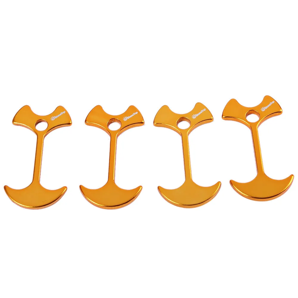 4pcs SHINETRIP Lightweight Tent Peg Rope