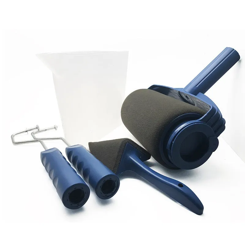 5/6 Pcs Multifunctional Paint Roller Brush Design Wall Painting Tool Set