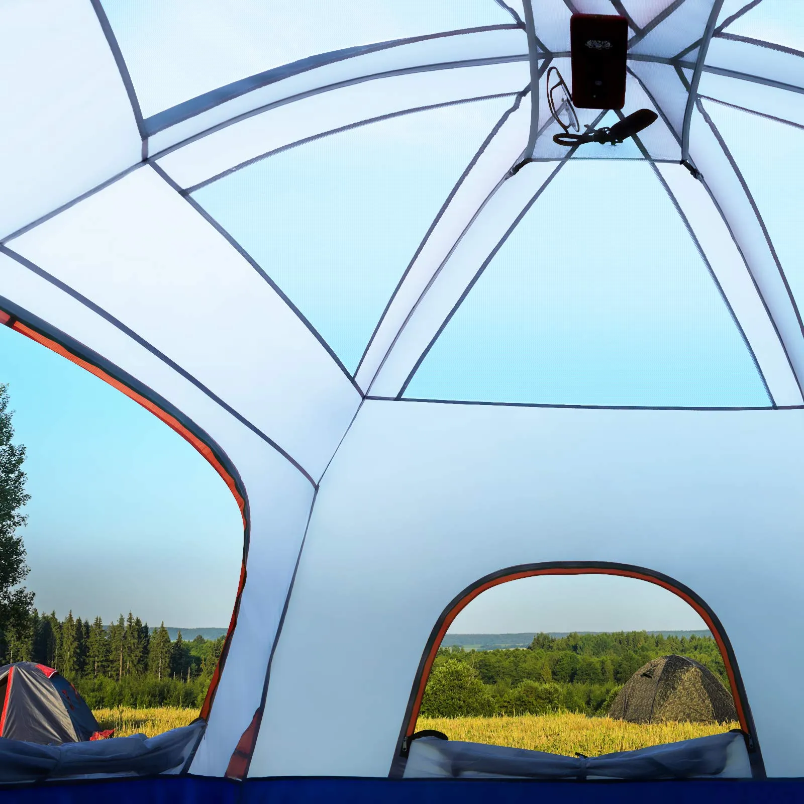 6-Person Tent Blue