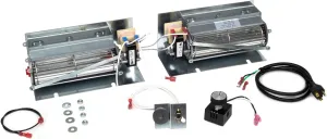 600-1 Fireplace Blower Fan Kit for Kozy Heat, Rotom HB-RB6001 | Ball Bearing, Quiet, High Air Flow, Energy Efficient