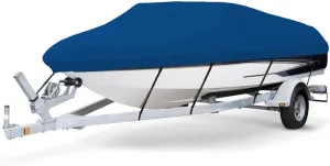 7.6 oz Solution Dyed Polyester Blue, Styled to FIT Boat Cover Compatible for SEA Hawk 230 WA I/O 2009