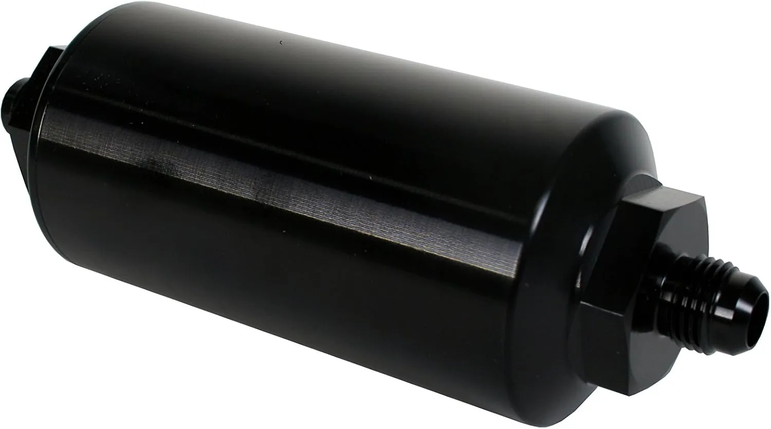 Aeromotive 12345 Inline Fuel Filter Element, 10 Micron Rating, Microglass Media, Male AN-06, Port, 2" OD