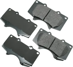 Akebono - ACT976 Brake Pad Set, GREY