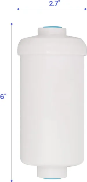 Amwater Fluoride Water Filter, Fluoride/Arsenic Replacement Water Filter, Compatible with BERKEY and Other Gravity Filter Systems as Well(2 Pack）