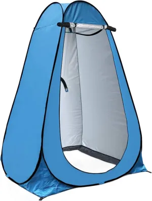 anngrowy Pop Up Privacy Tent Shower Tent Portable Outdoor Camping Bathroom Toilet Tent Changing Dressing Room Privacy Shelters Room for Hiking and Beach Sun Shelter Picnic Fishing– UPF40  Waterproof