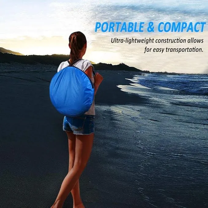 anngrowy Pop Up Privacy Tent Shower Tent Portable Outdoor Camping Bathroom Toilet Tent Changing Dressing Room Privacy Shelters Room for Hiking and Beach Sun Shelter Picnic Fishing– UPF40  Waterproof