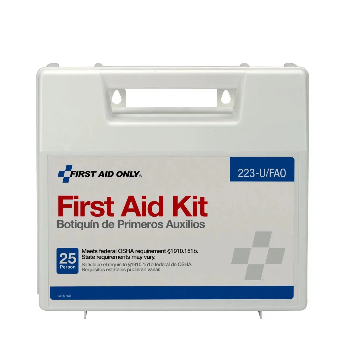 ANSI-Compliant First Aid Kit | 107-Piece Professional Medical Supply Kit | Certified Workplace Emergency Kit
