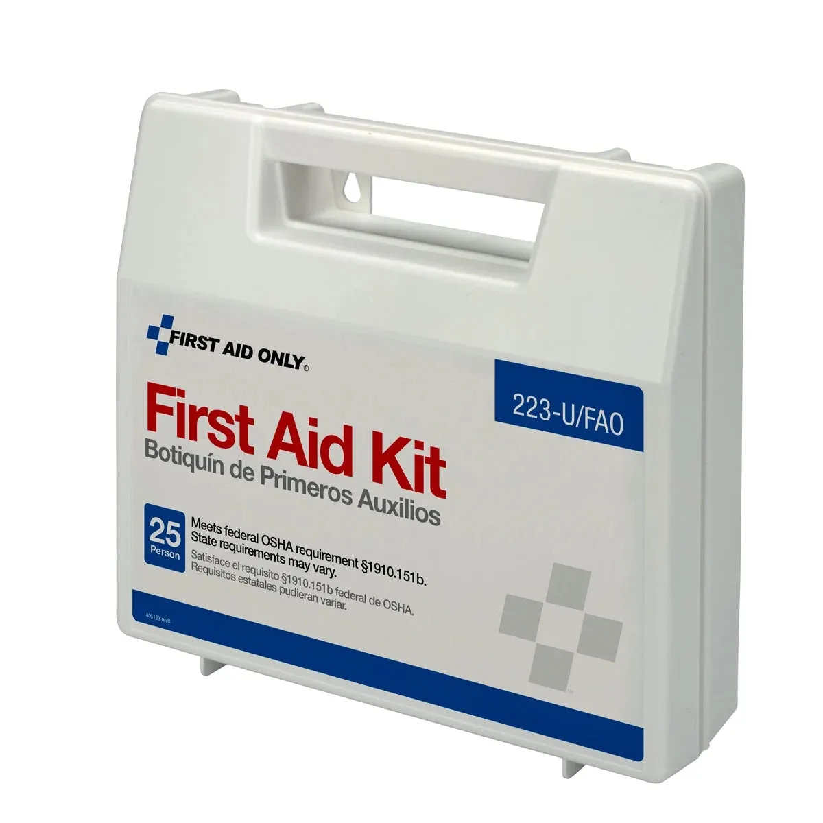ANSI-Compliant First Aid Kit | 107-Piece Professional Medical Supply Kit | Certified Workplace Emergency Kit