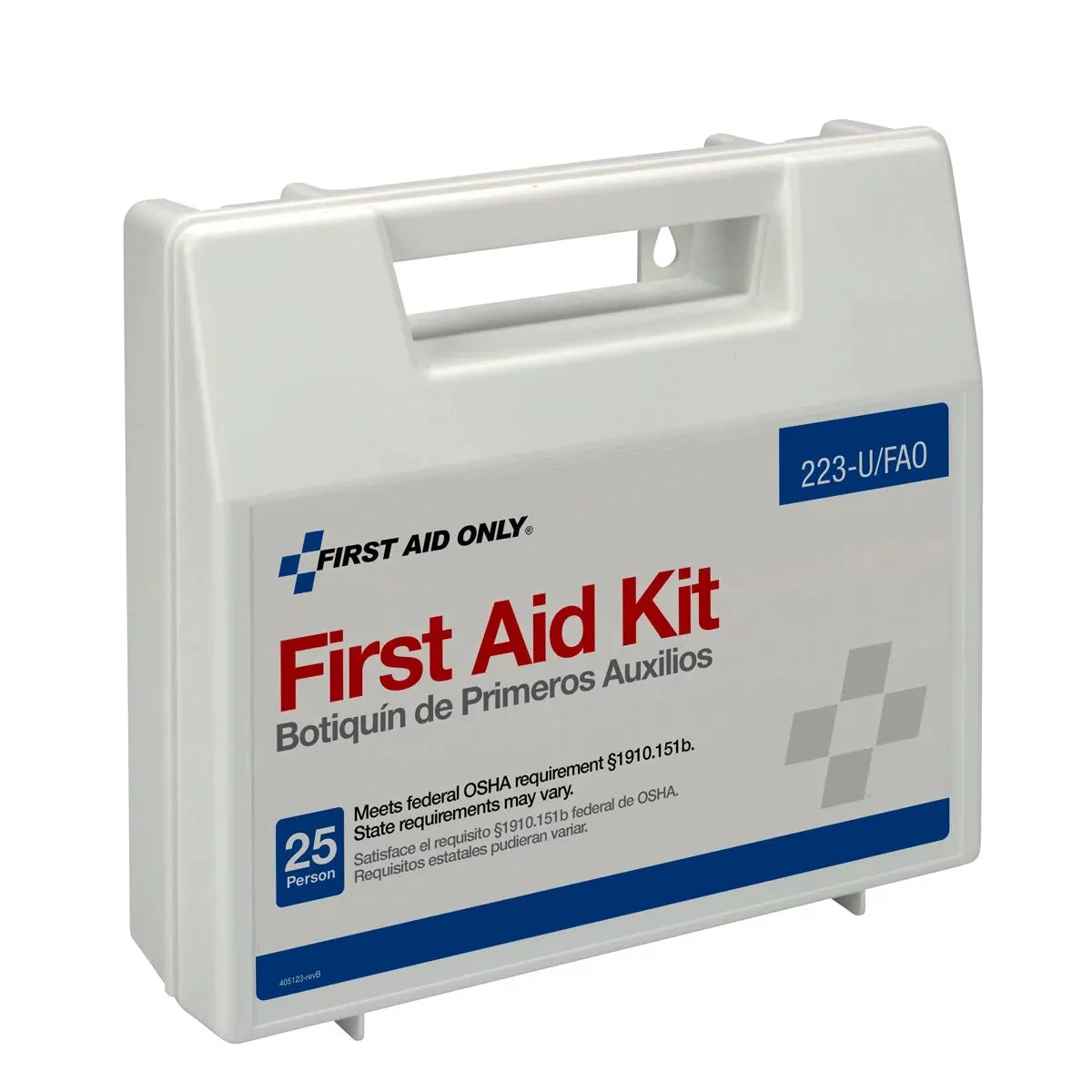 ANSI-Compliant First Aid Kit | 107-Piece Professional Medical Supply Kit | Certified Workplace Emergency Kit