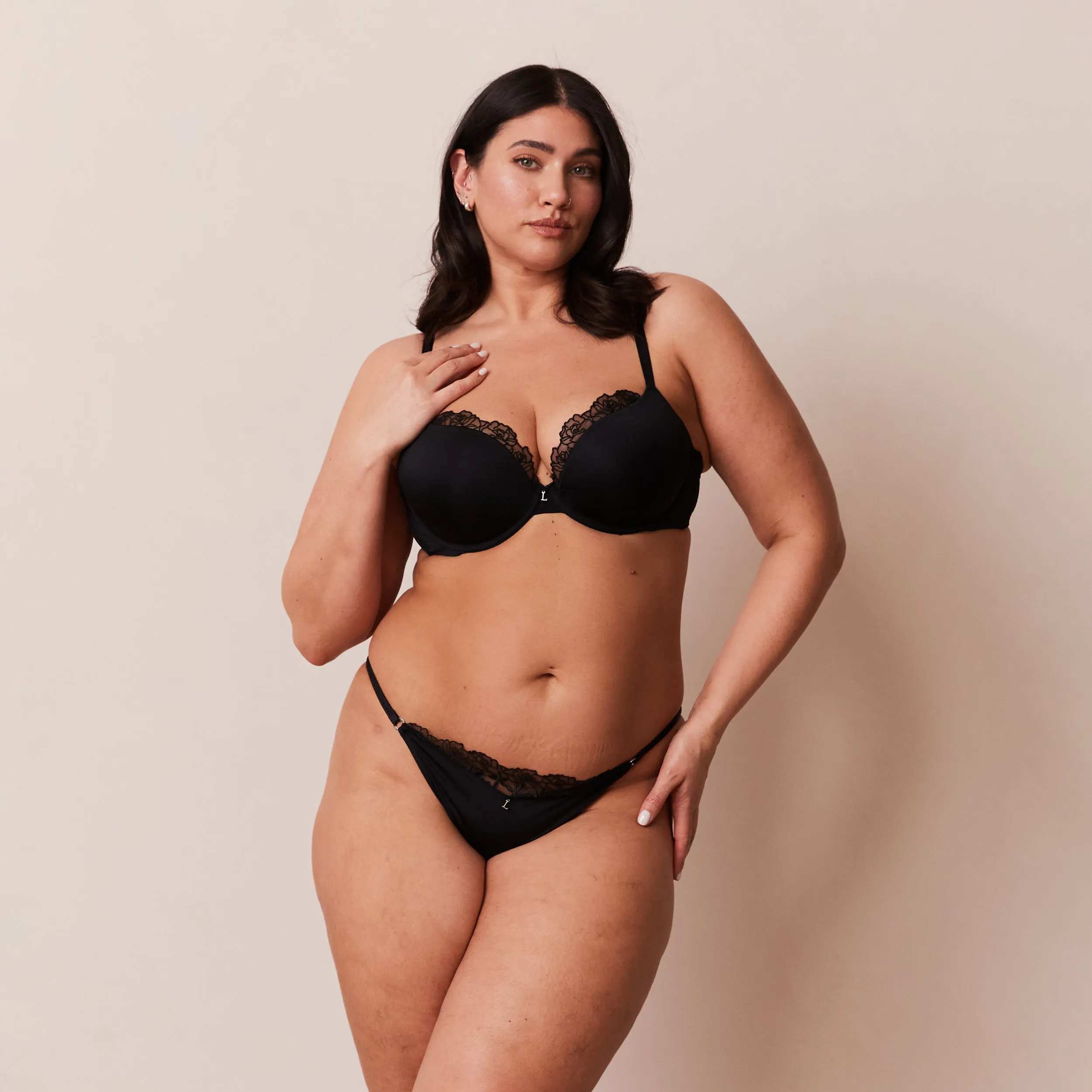 Anti-Gravity Soutien-Gorge Push-Up - Noir