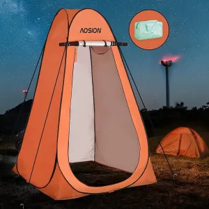 AOSION Privacy Shower Tent,Pop Up Changing Tent,Camp Bathroom Changing Dressing Room,Portable Toilet Tent with Carry Bag for Camping, Beach