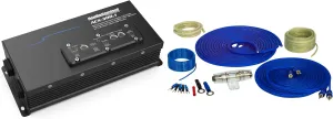 AudioControl ACX-300.1 Mono Powersports/Marine Amplifier — 300 watts RMS x 1 at 2 ohms with 8GA OFC Pure Copper Wiring Kit