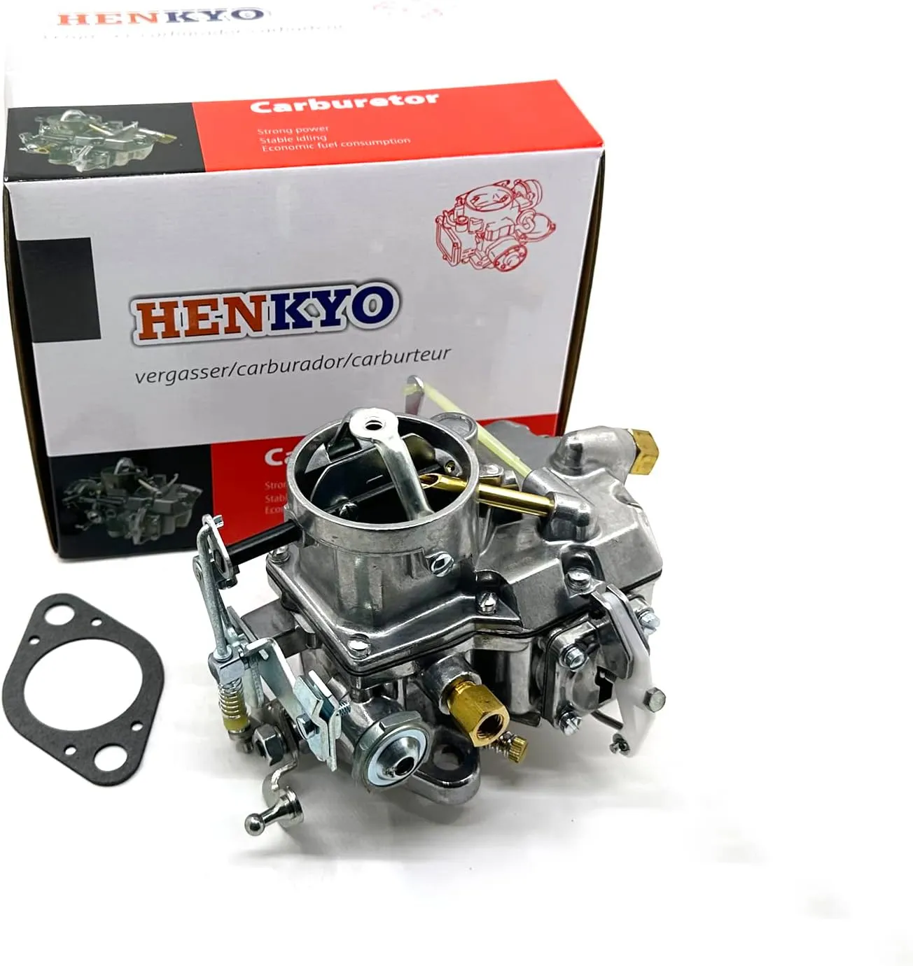 Autolite 1100 1 barrel Manual Choke Carburetor For 1963-68 Ford Mustang Falcon 200Ci inline 6 cyl automatic transmission.F100 truck 223 & 262 cubic inch engines.Passenger side installation choke cable