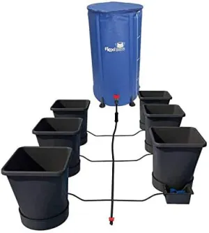 AutoPot 6 Pot XL System (6.6 Gallon pots) with 25 gallonFlexitank