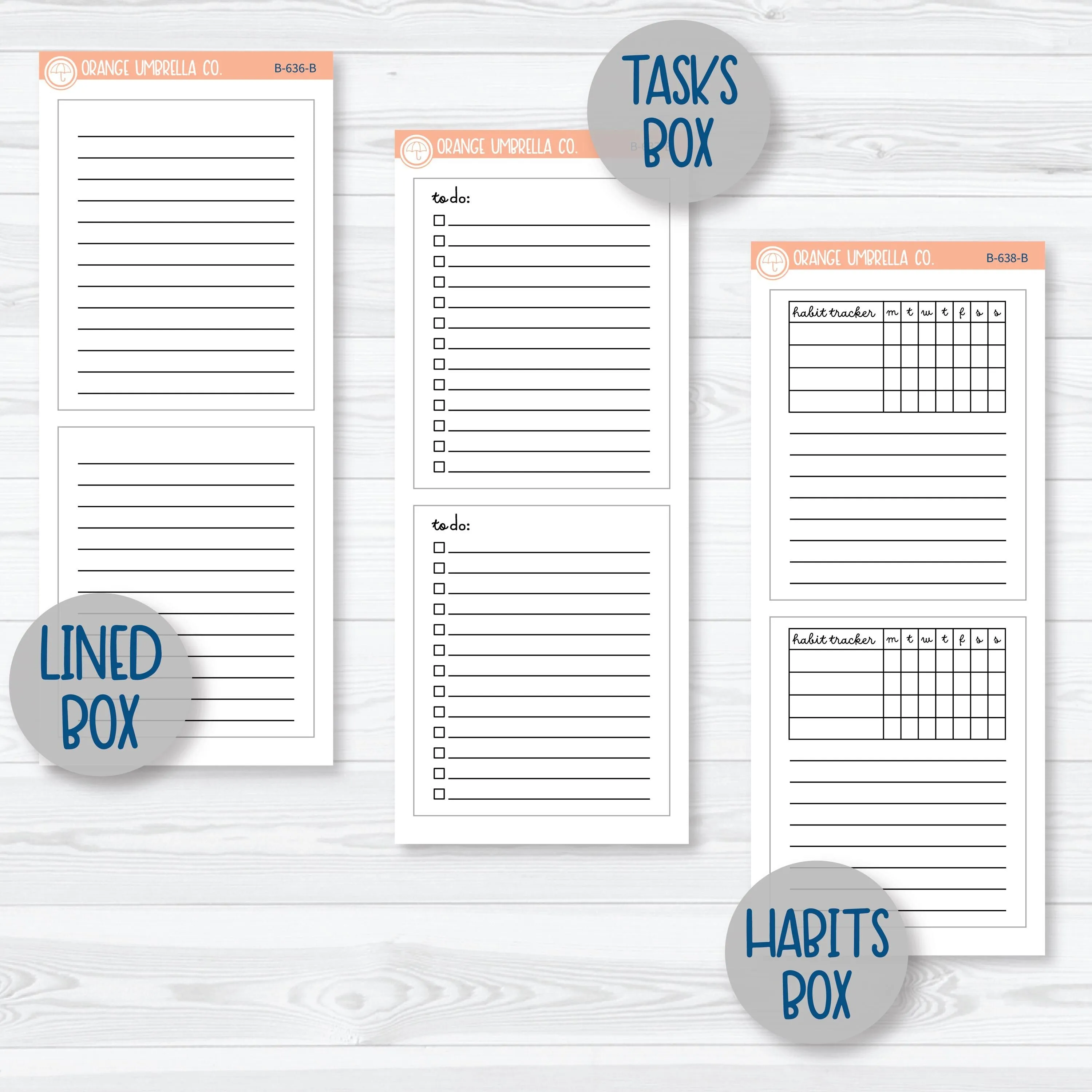 Autumn Floral Kit | 7x9 Compact Vertical Planner Kit Stickers | Mallory | 346-091