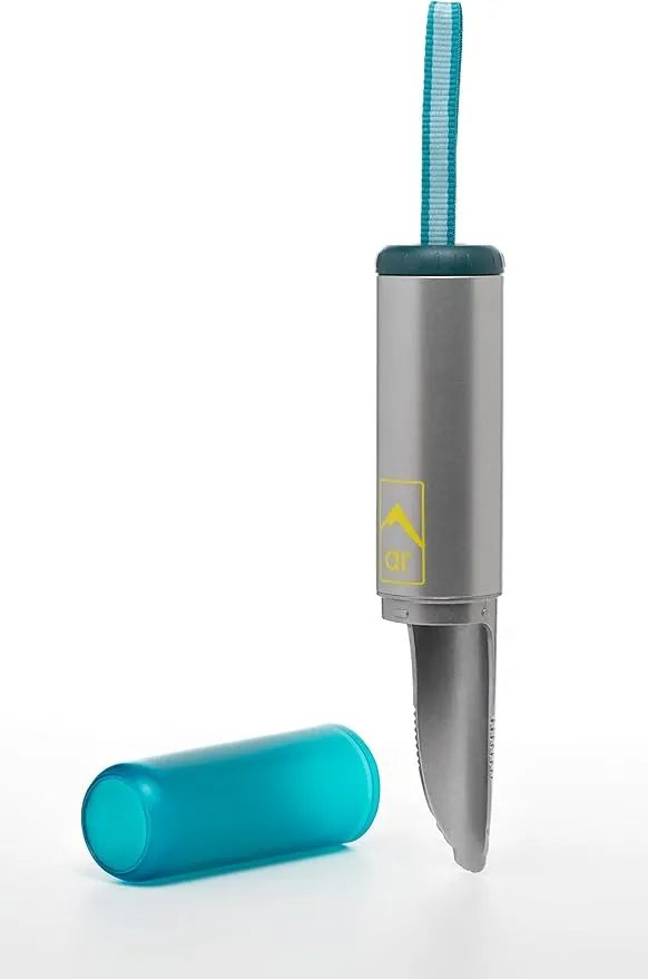 Backpacking Trowel Toilet Kit - Includes Aluminum Camping Shovel, Toilet Paper, Packout Bags, Soap Flakes & Compressed Towelettes
