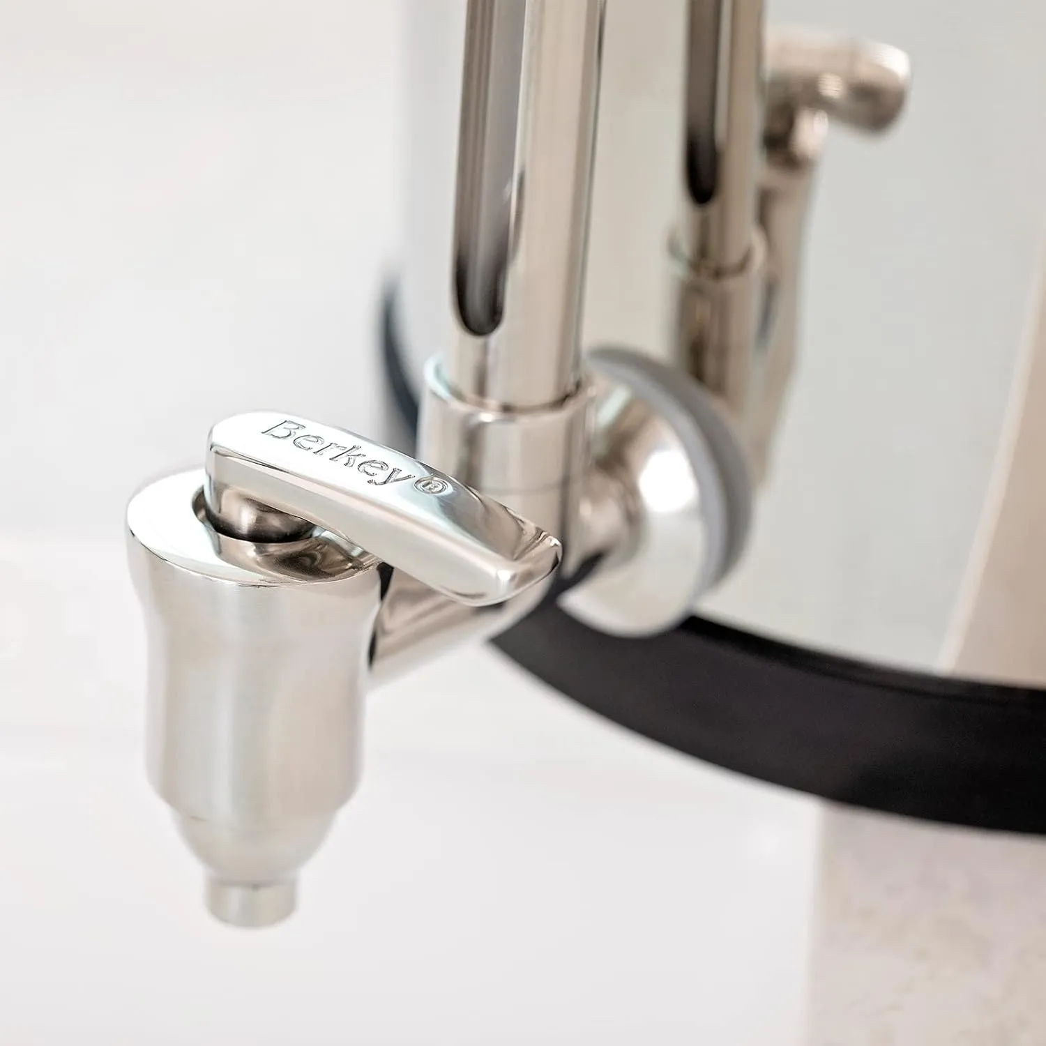Big Berkey Gravity-Fed Water Filter System with 2 Black Berkey Elements and Stainless Steel Spigot