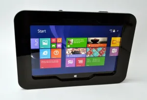 Black Acrylic Security Enclosure Compatible for Winbook TW100 TW101 with Wall Mount Kit