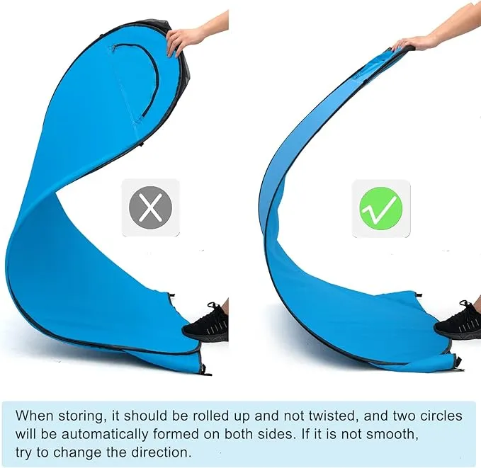 BRIAN & DANY Pop Up Shower Tent, Portable Privacy Camping Changing Tent, Camp Toilet Bathroom Pod with Rain Shelter & Windows, UPF 50  & Waterproof, 47.2" x 47.2" x 74.8"