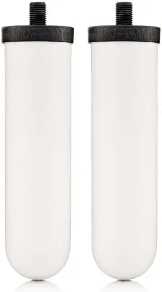 British Berkefeld Doulton ¦ W9121226 ¦ 7" Ultra Sterasyl ¦ Authentic Gravity Drinking Water Ceramic Replacement Candle Element Filter ¦ 8674 ¦ White ¦ (2 Pack) [Energy Class A ]