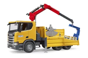 BRUDER Scania Super 560R Construction Site Truck