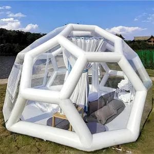 Bubble House Inflatable Bubble Tent Modern Dome Tent 10 Person 16.4ft Waterproof 4 Season Camping & Hiking