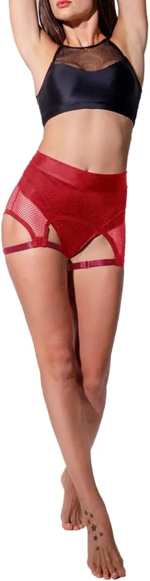 BZB Womens Booty Shorts Trendy High Waisted Yoga Hot Pants Festival Garter Clubwear Pole Dance Shorts
