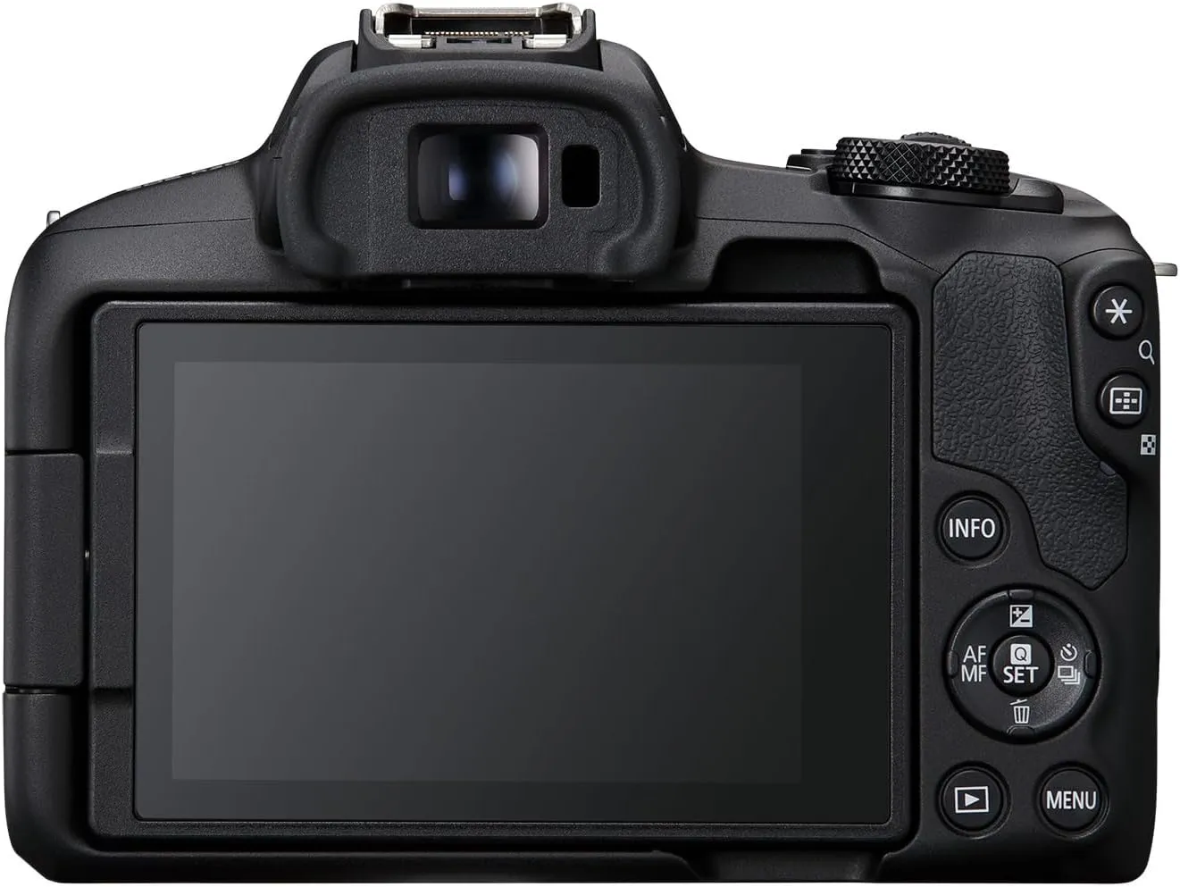Canon EOS R50 Vlogging Creator Kit, Hybrid Mirrorless Camera with RF-S10-18mm F4.5-6.3 IS STM Lens and Tripod Grip, Wide-angle Lens, 24.2 MP CMOS (APS-C) Sensor, Vlogging Camera, Black