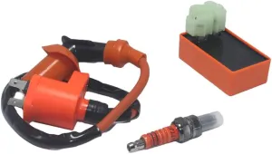 CDI Box Ignition Coil Spark Plug Kit Fit for GY6 50cc 125cc 150cc New