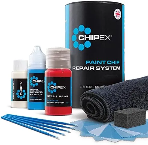 Chipex | Automotive Touch-up Paint Kit Compatible with SSANG YONG Color Code B02 - TAIFUN | Car Scratch Repair 100% Color Match | Kit Size Lite (Small)