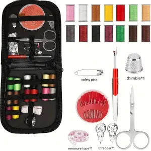 Compact Sewing Kit with Repair Accessories