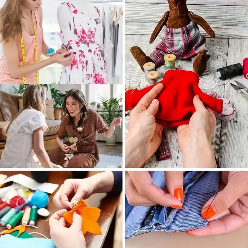 Compact Sewing Kit with Repair Accessories