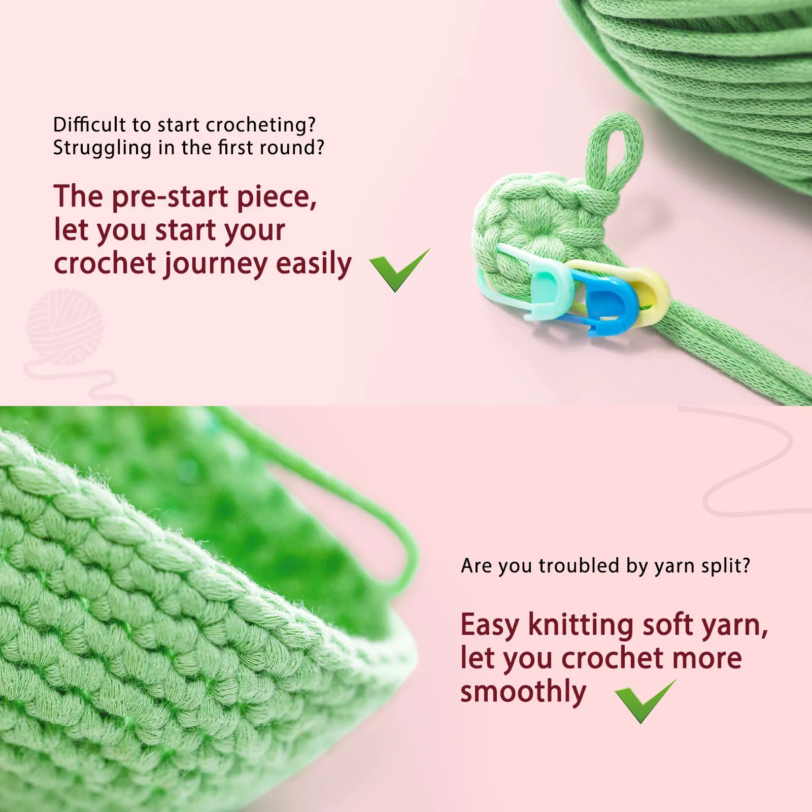 Complete Crochet Kit for Beginners——Hello Mushroom Joy