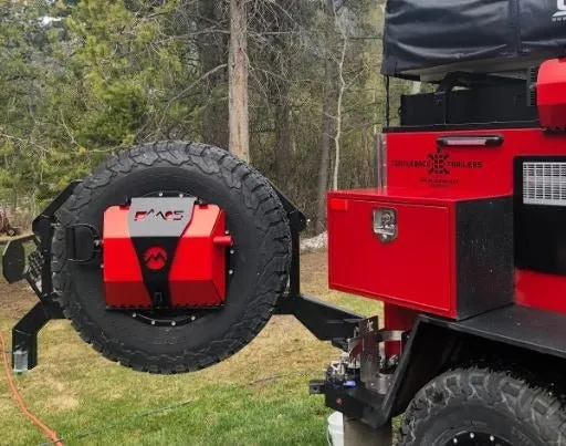 DMOS Stealth Shovel Mount - Black