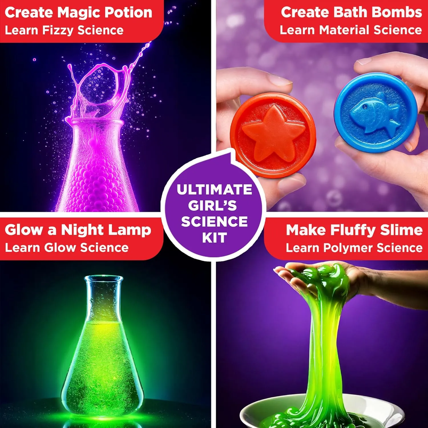 Doctor Jupiter Girls’ Science Gift Set for Ages 8  | Ultimate Science Kit & Electricity Kit | Birthday Gift Ideas for 8-9-10-11-12-13-14 Year Old Girls | STEM Learning & Education Toys